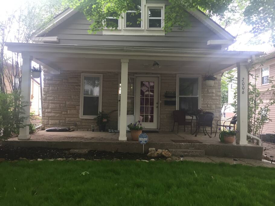 House is divided in 2 apartments; Ground level apartment ONLY