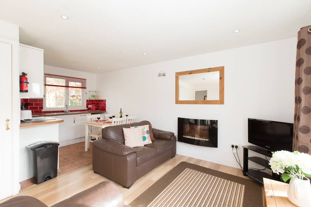Open plan living space