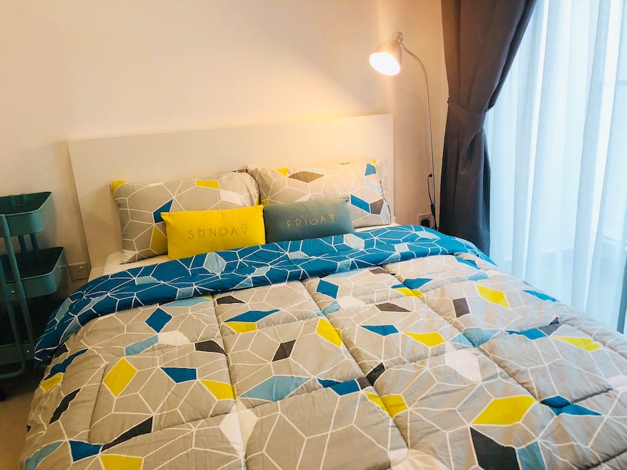 Cozy bed