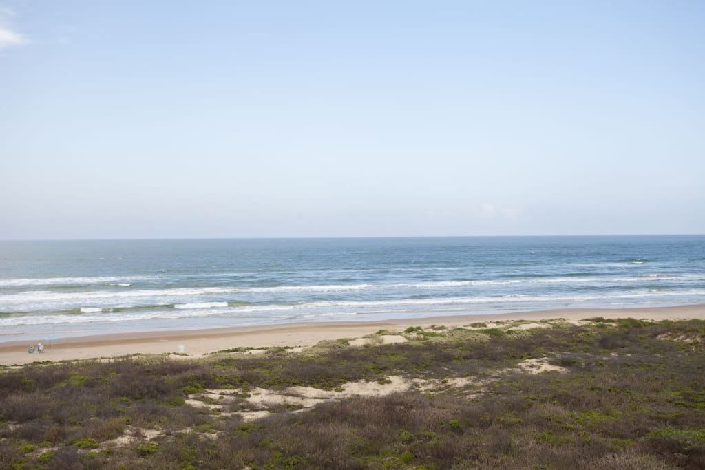 Ocean view from the balcony