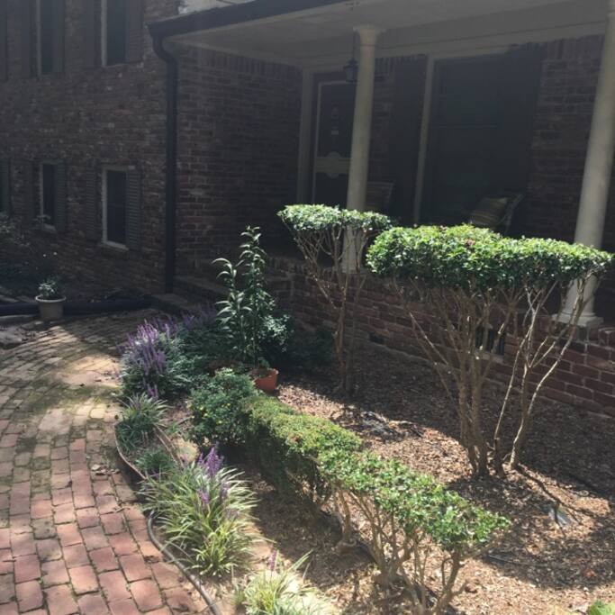 A porch to sit and relax