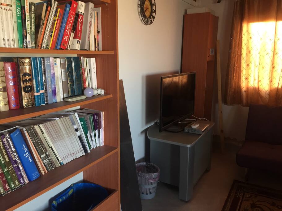 Living room and TV