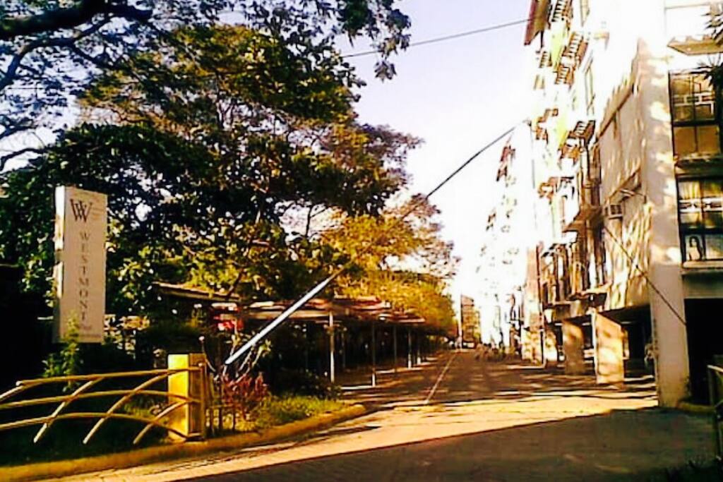 Entrance gate of the Condominium building.