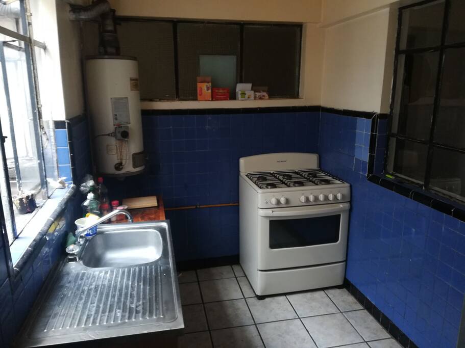 Cocina amplia