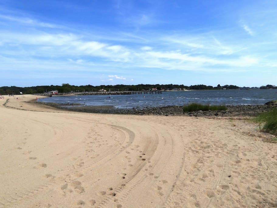 Swimming beach is only 100m away