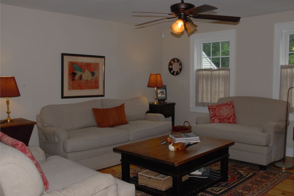 Living room. Great for cocktails and conversation