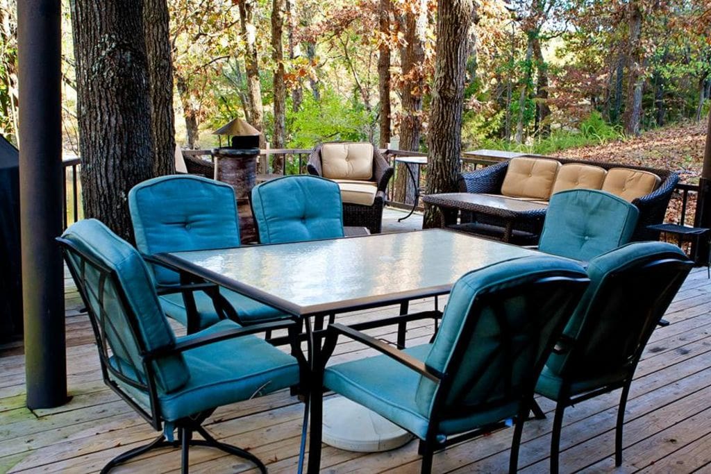 Beautiful covered deck