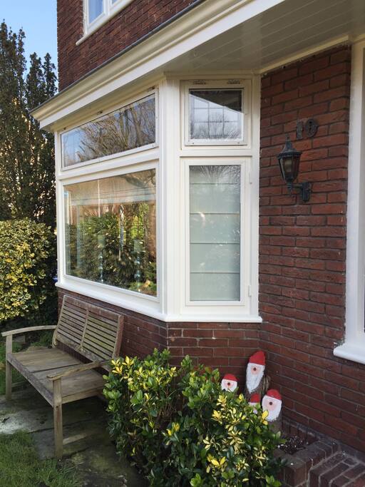 Front of the house