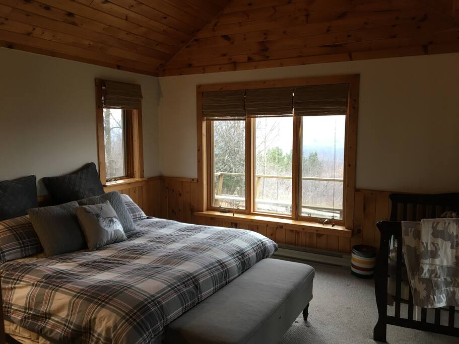 Master bedroom with King bed