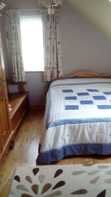 back bedroom with views of the beautiful country side
