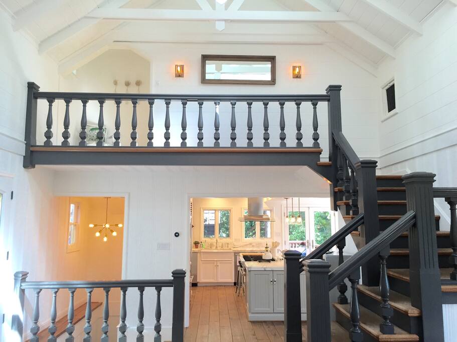 private master bedroom upstairs