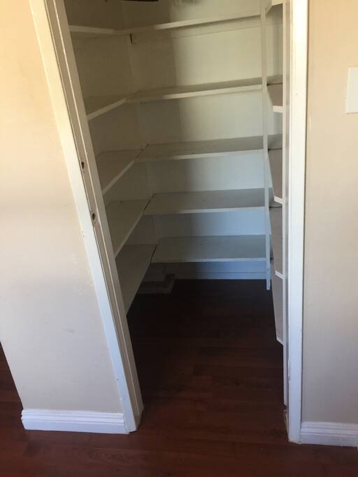 Closet space