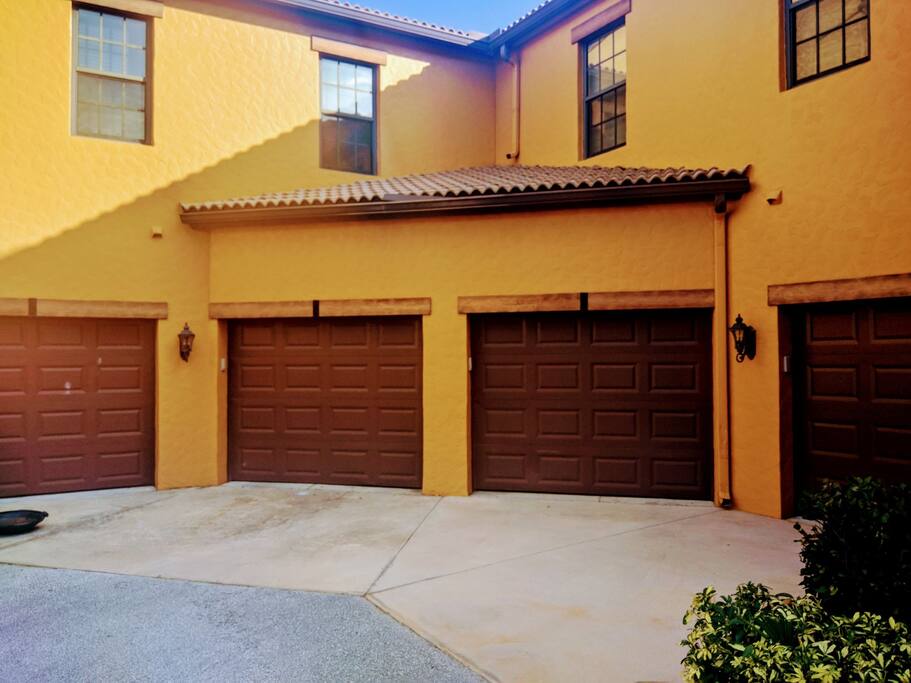 Garage at rear, one centre right