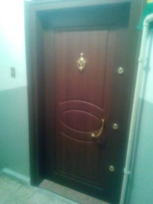 My flat's door