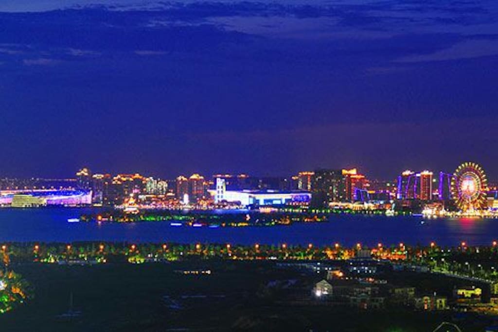 Night view, in new York? no, it's suzhou