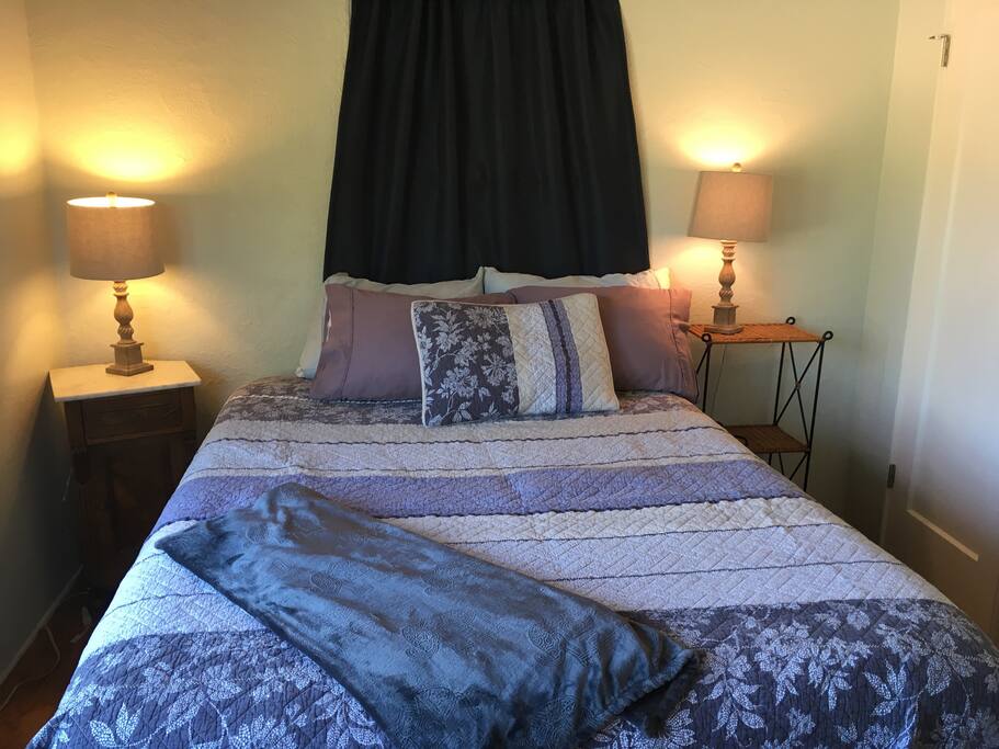 Queen-size bed