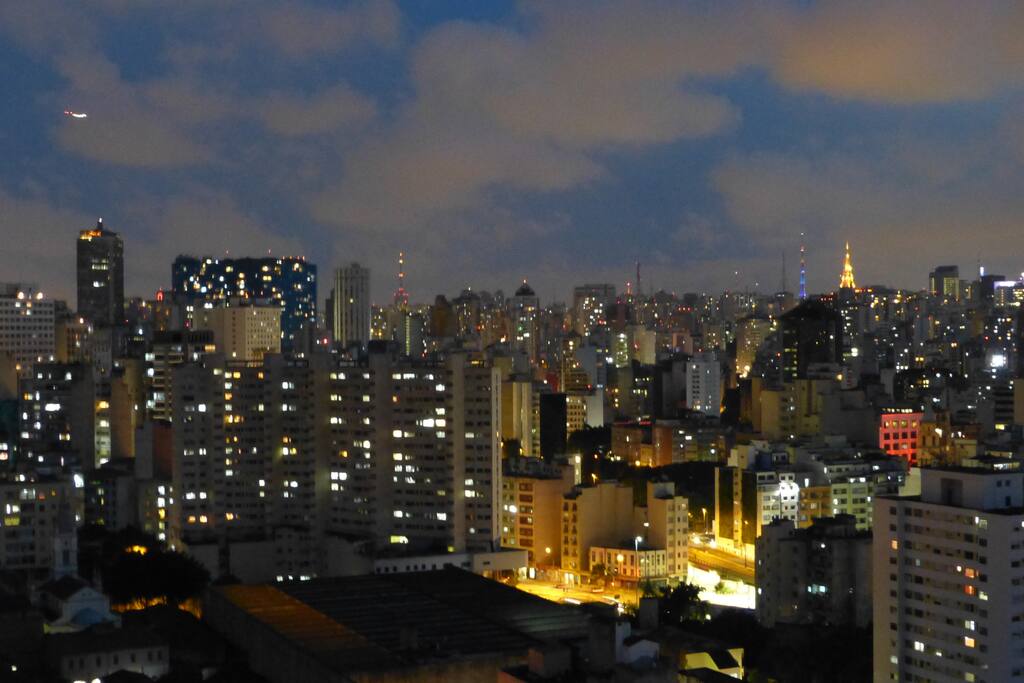 Bring a panoramic camera to try to capture the 180o view of this high apartment!