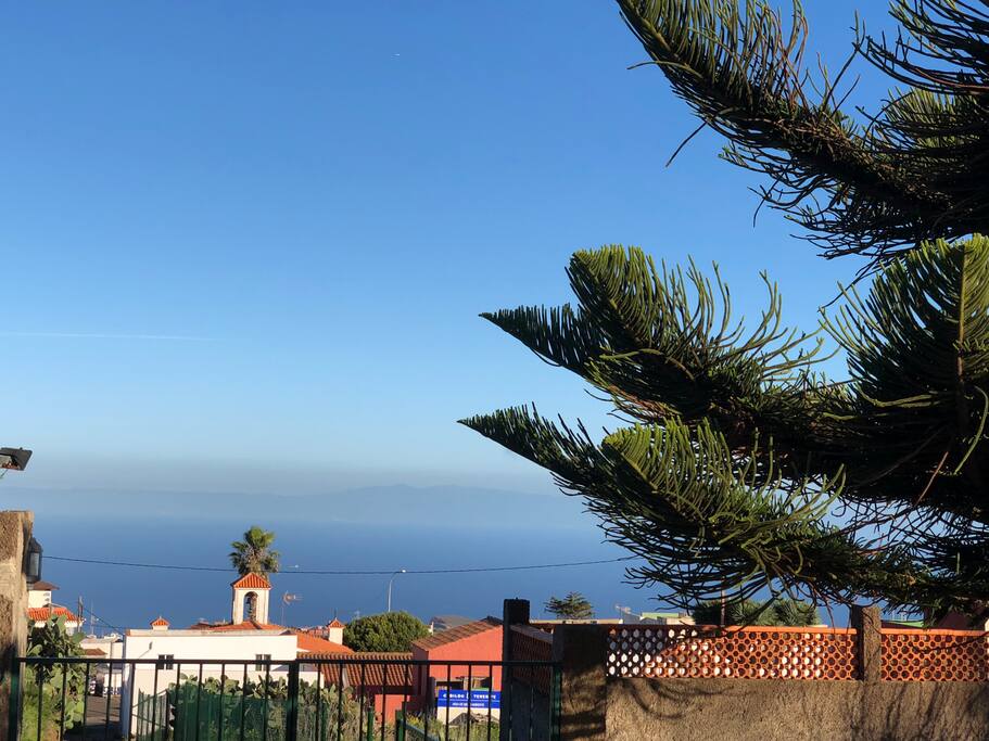 Vistas al mar desde la casa