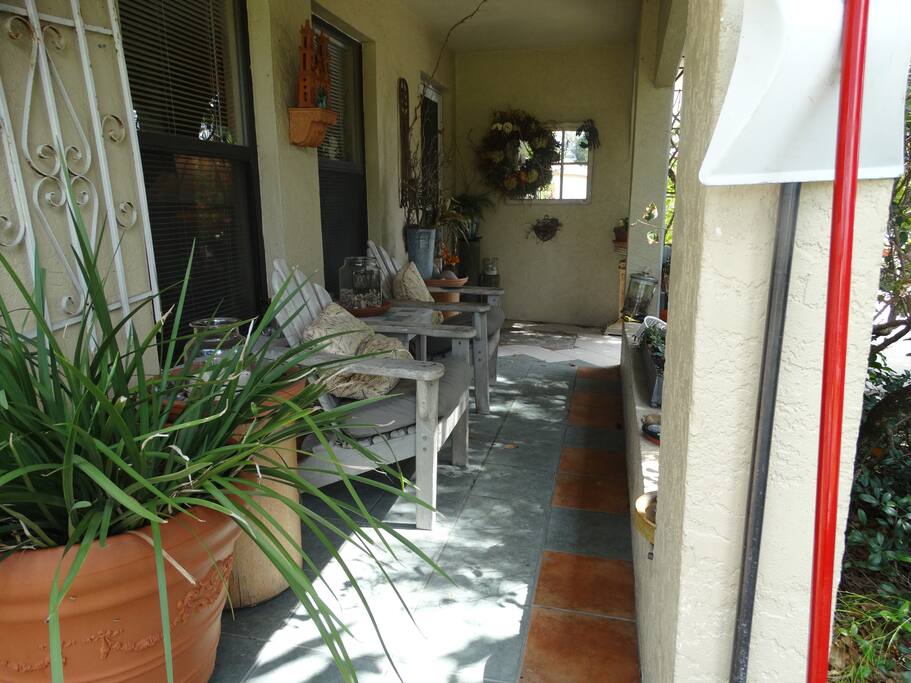 this is the private porch