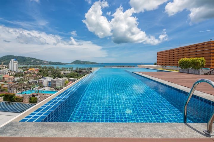 Elegant seaview 1 bedroom apartment@Patong