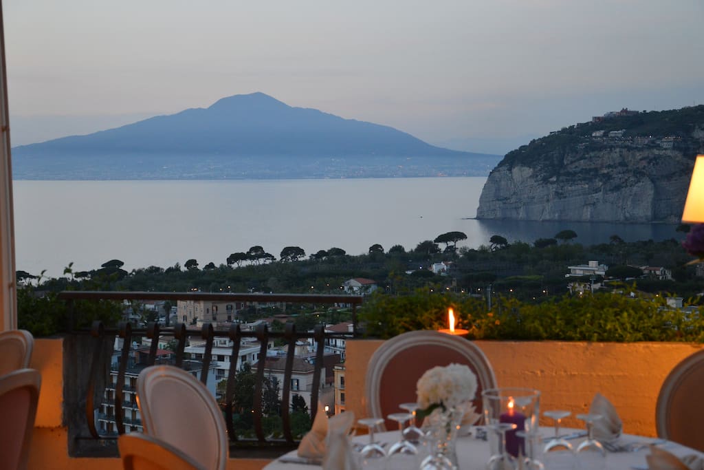 panorama from roof top terrace