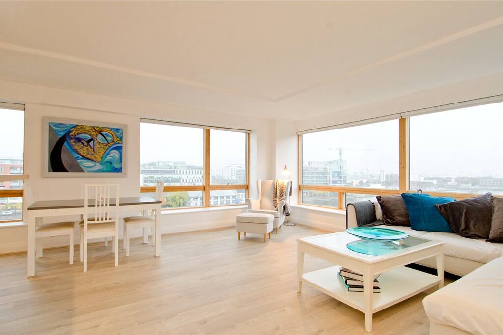 living and dining area