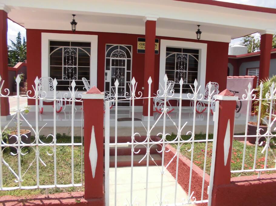 Portada de la casa