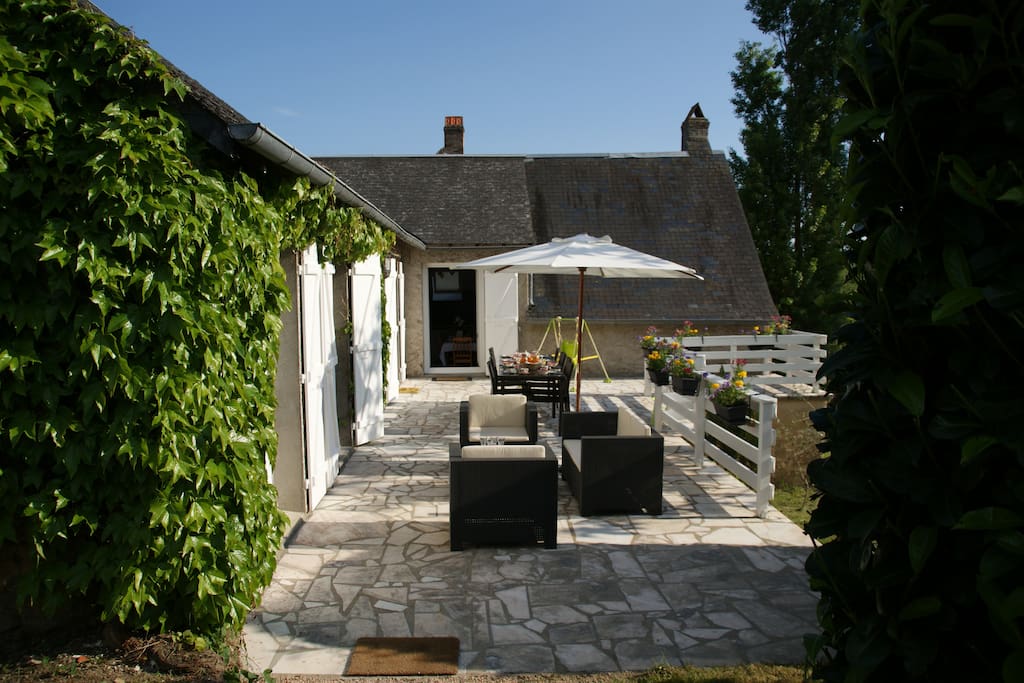 Terrasse et salon de jardin