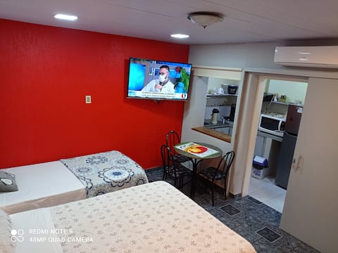 Hospedaje Entre Playa San Jose and Playa Pacú Cuá.