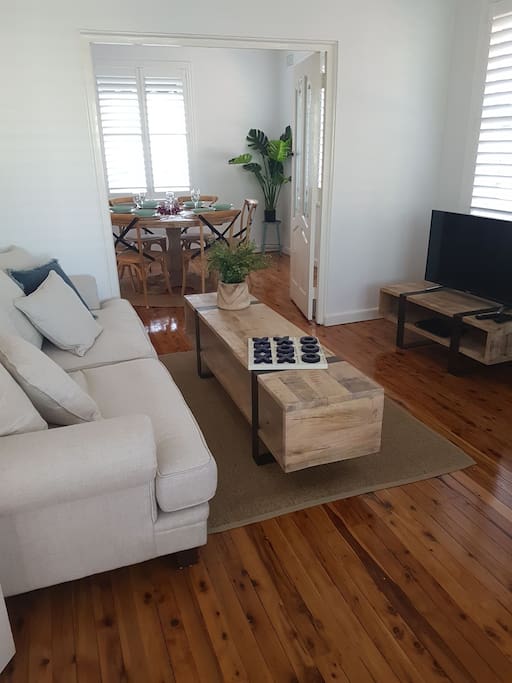 The living area