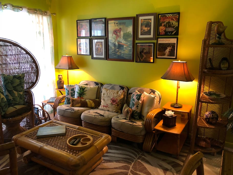 Kick back & relax in the living room!
