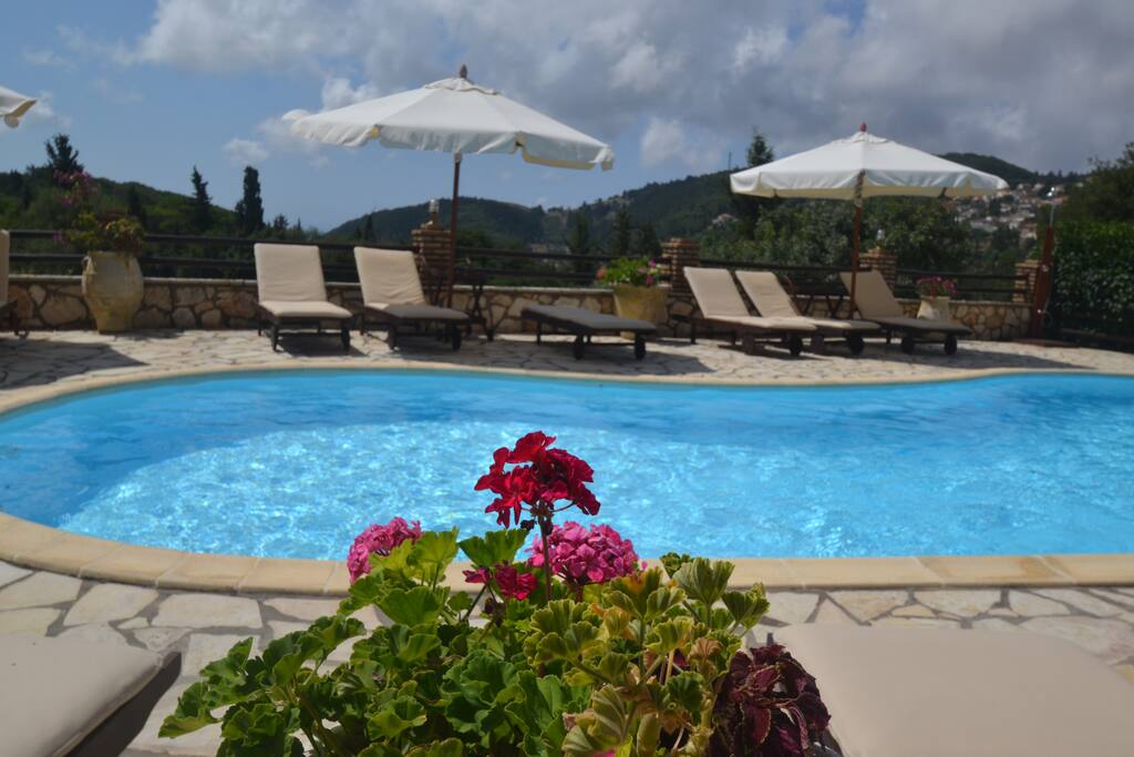 View of the swimming pool