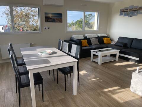 House for 8, sea view, 4 bedrooms, 3 bathrooms