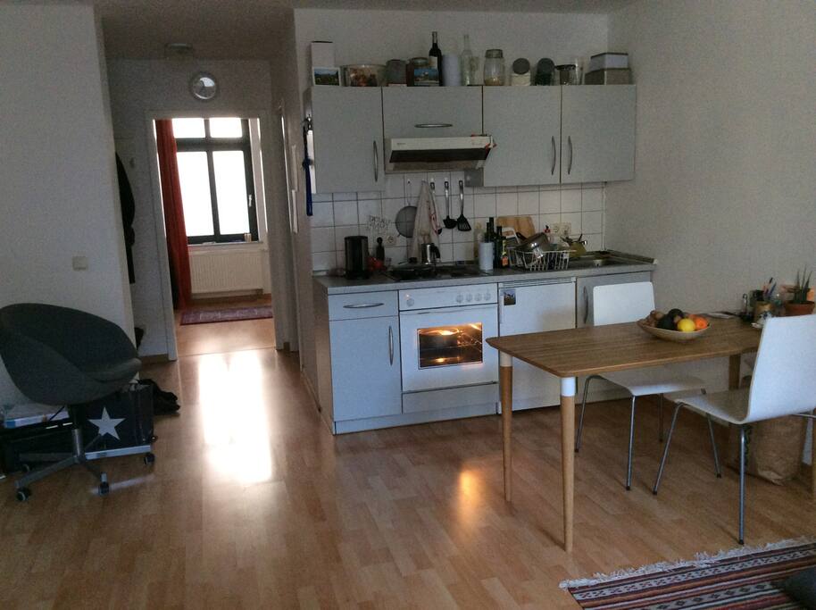 livingroom + kitchenette
