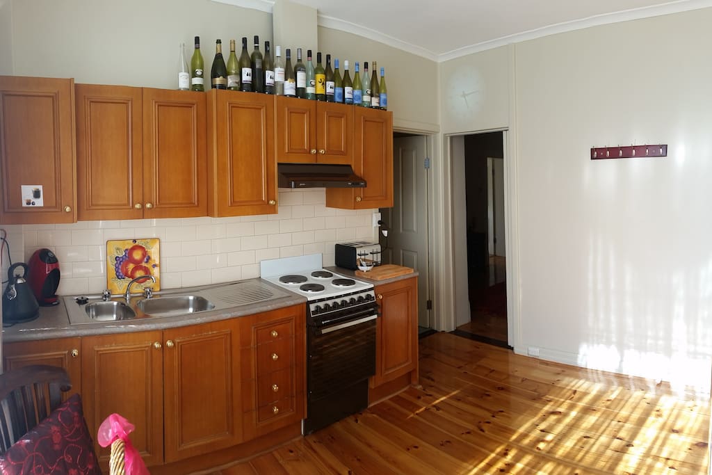Large fully equipped kitchen