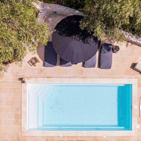 Entire Filitsa's Stonehouse in Paxos with Pool