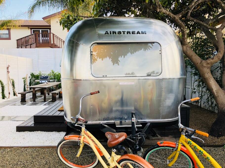 Beach cruisers make going anywhere in Carpinteria fun and easy.