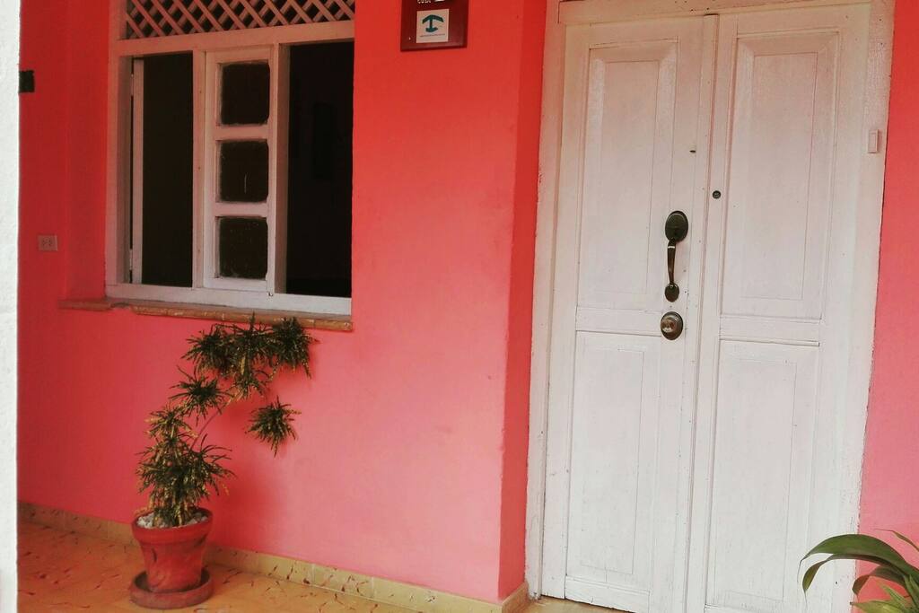 Entrada de la casa
