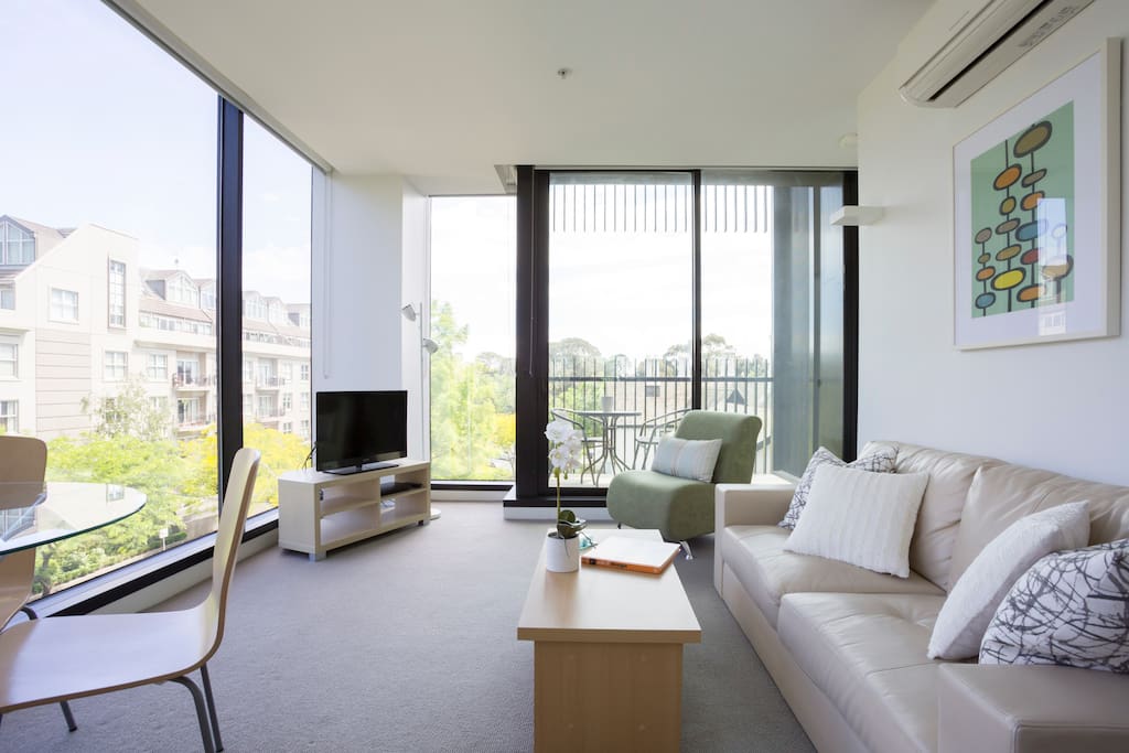 Open plan living and casual dining