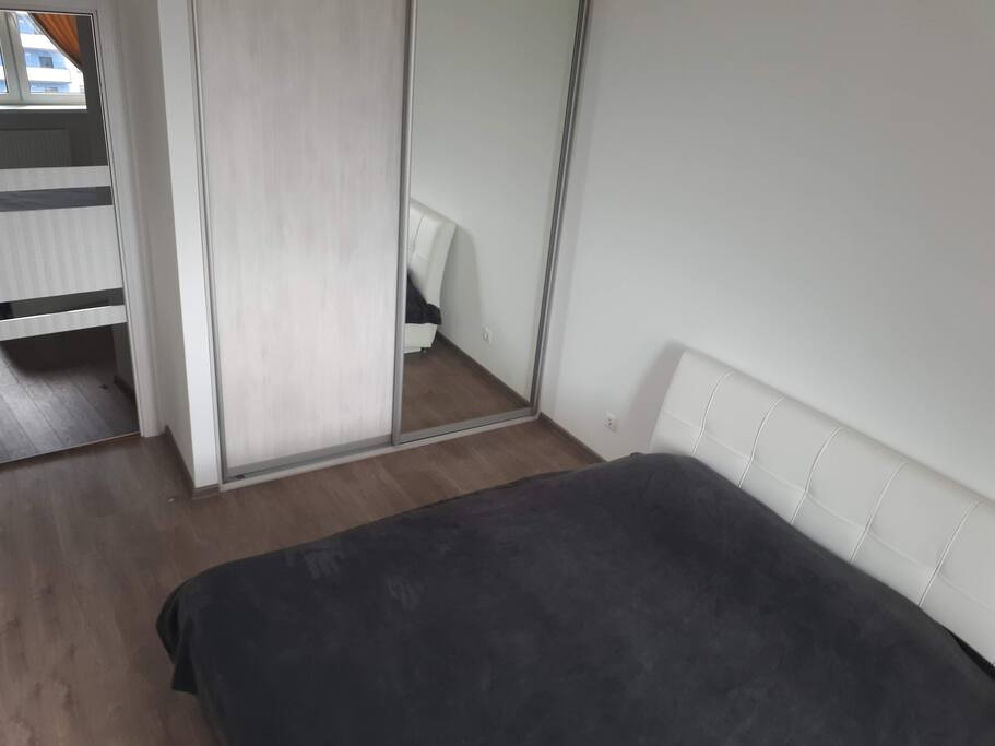 Bedroom with king-size bed