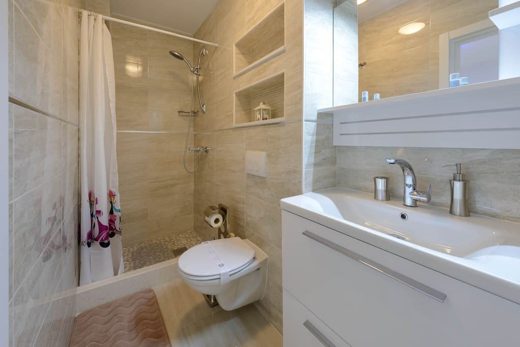 Bathroom with shower