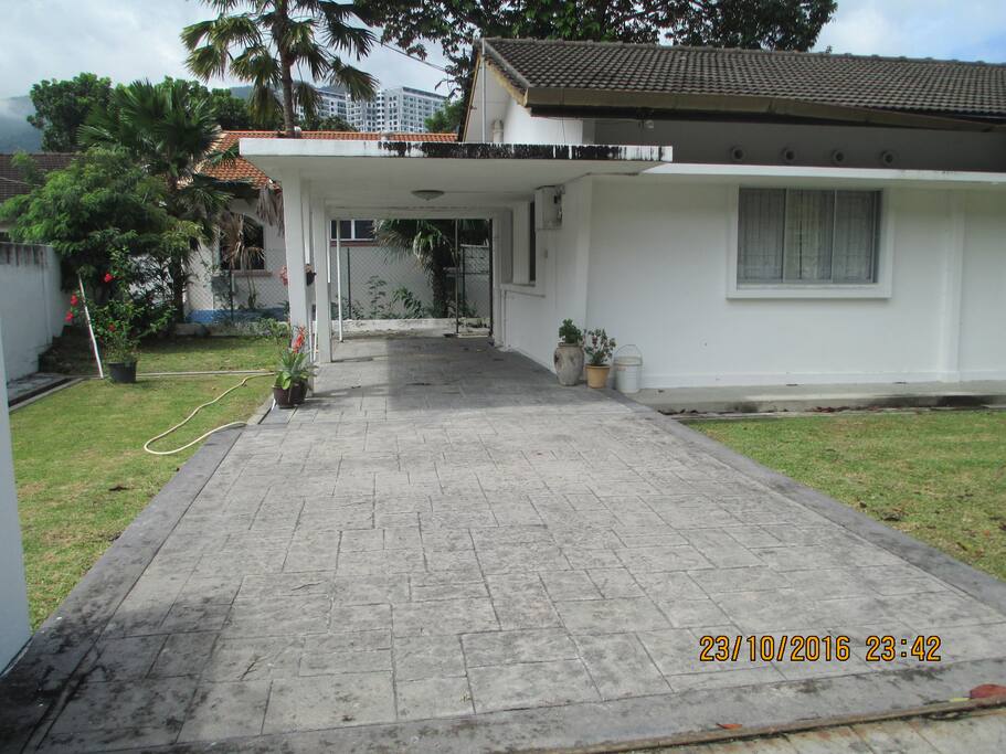 Ample parking space