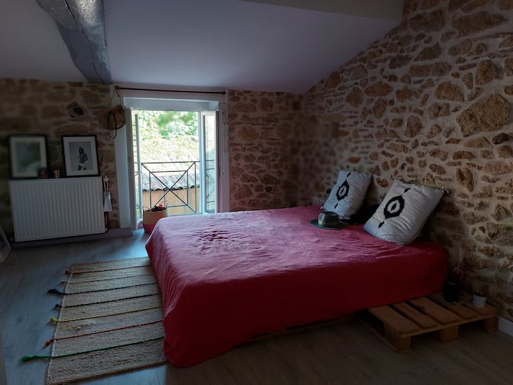 Chambre Dans Agréable Maison De Village - Langon