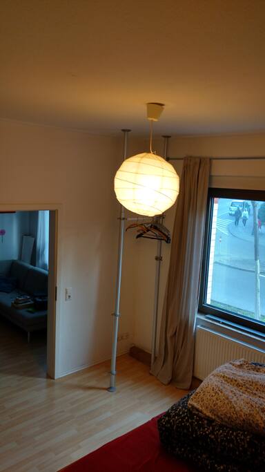 A room close to the city