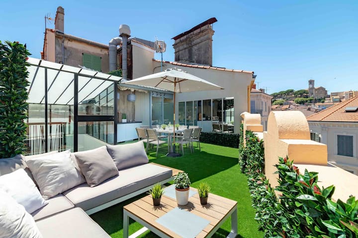 Modern & Comfortable Townhouse 300m From Palais - Cannes