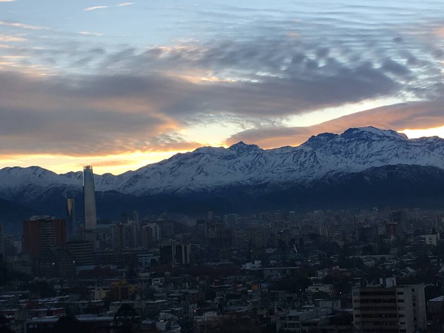 vista desde el loft.