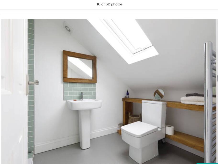 Loft ensuite bathroom