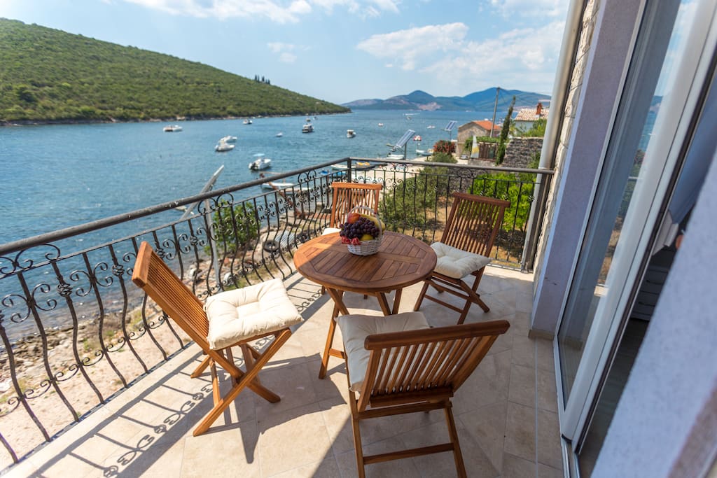 View from terrace.