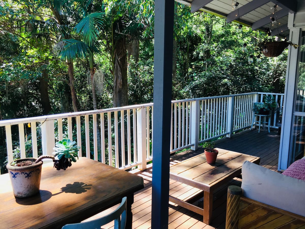 The Treehouse — photo via the host's Airbnb listing