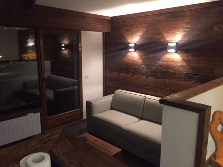 Espace salon et nuit